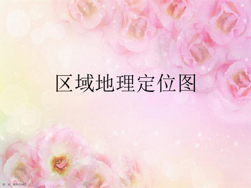 区域地理定位图