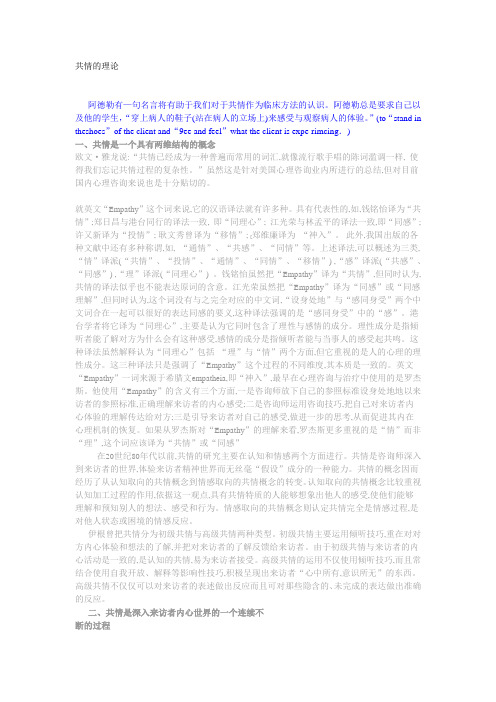 共情理论