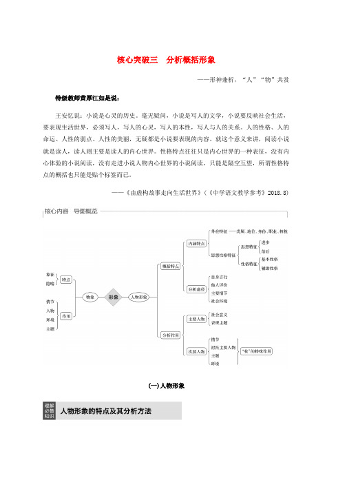 浙江专用2020版高考语文总复习专题十六文学类阅读小说阅读Ⅲ核心突破三分析概括形象讲义推荐