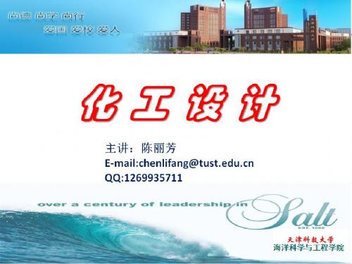 1化工设计的内容与程序-PPT精选文档