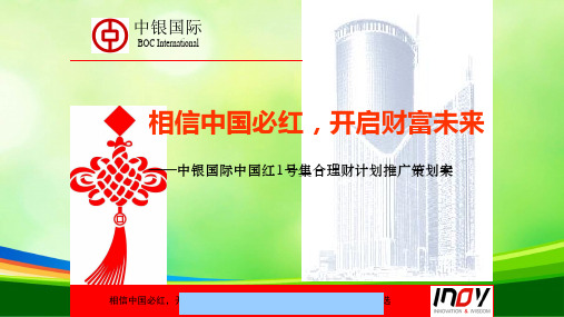 中银国际公司集合理财计划营销推广策划案(ppt 46页)