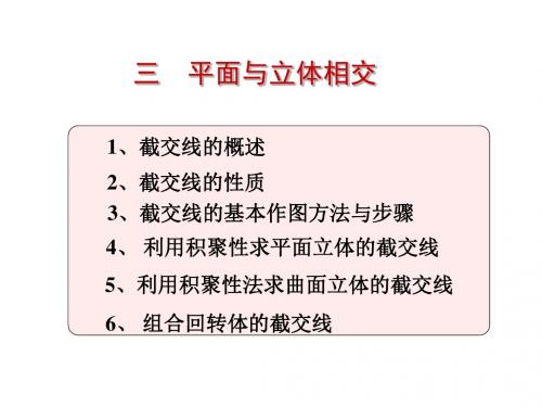 [工学]现代工程制图14_15平面_直线与立体相交