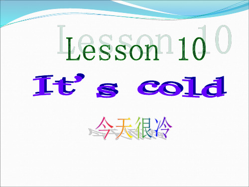 科普版英语三年级下册 lesson10 教学课件