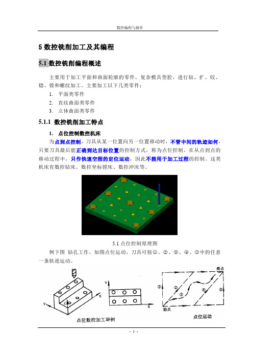 第五章数控铣削加工及其编程