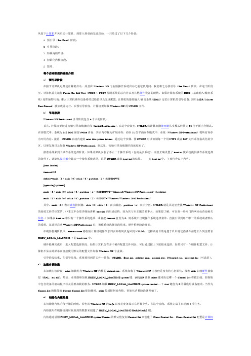 windowsxp boot