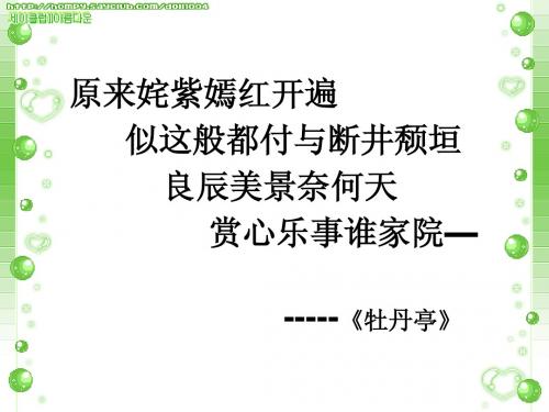 游园惊梦