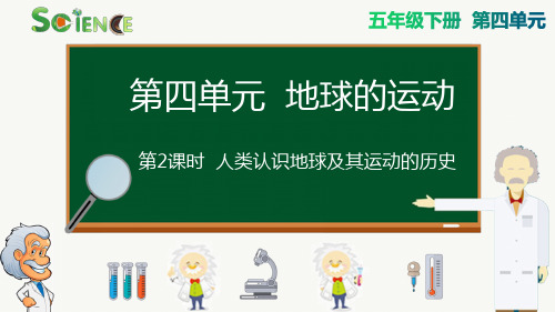 最新教科版科学五年级下册《人类认识地球及其运动的历史》精品教学课件