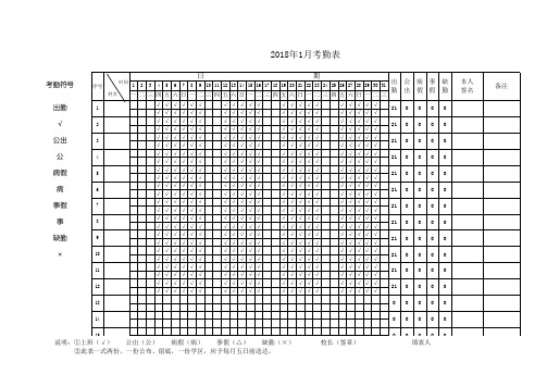 考勤管理系统