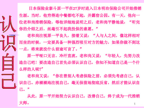 保险早会心灵鸡汤PPT课件