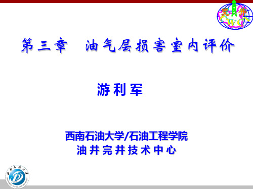 储层损害室内评价