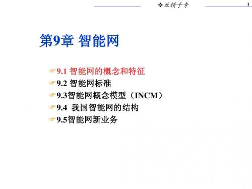 第9章 智能网