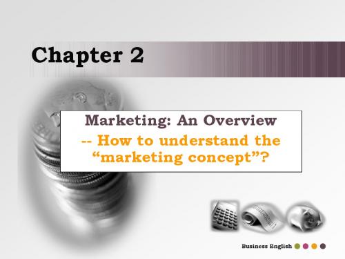 商务导论-Lecture 2 Overviwe of Marketing