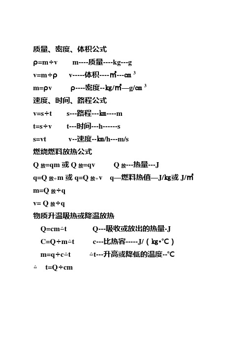 物理公式