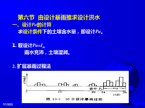 由设计暴雨推求设计洪水