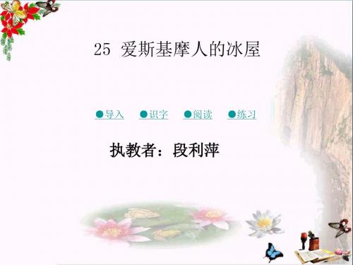 二年级语文上册爱斯基摩人的冰屋PPT课件1湘教版