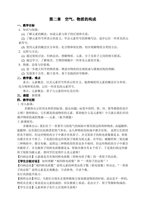 科粤新课标九年级上册初中化学《第二章 空气、物质的构成 2.4 辨别物质的元素组成》_25