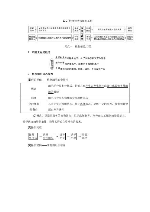 12-2 植物和动物细胞工程