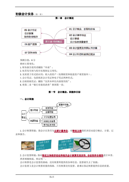 2021初级会计实务(第一章)