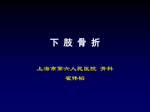 下 肢 骨 折65126.ppt