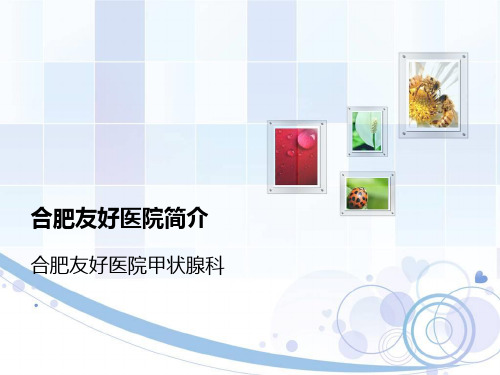 合肥友好医院简介