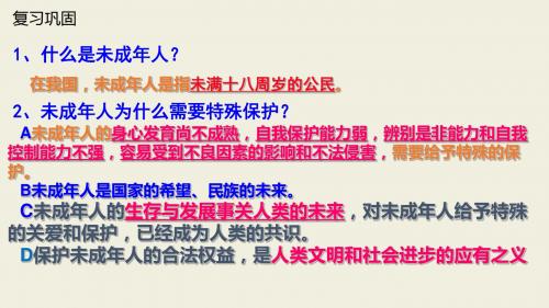 人教版《道德与法治》七年级下册 10.2 我们与法律同行 课件(共30张PPT)