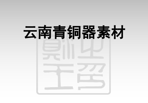 云南青铜器图例