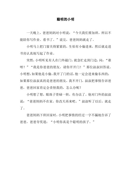 聪明的小明_1