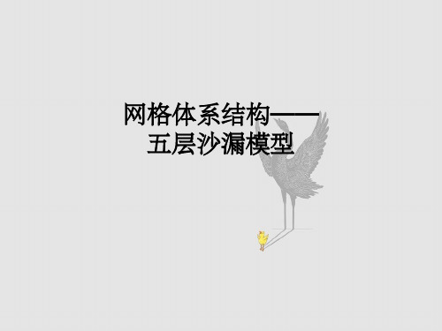 网格体系结构——五层沙漏模型