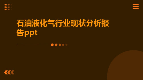 石油液化气行业现状分析报告ppt