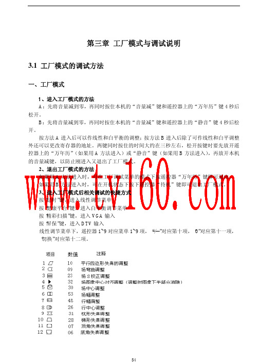 工厂模式与调试说明