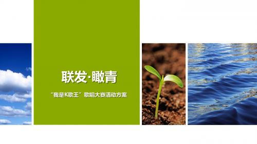 我是K歌王主题歌唱大赛活动策划方案-精品文档