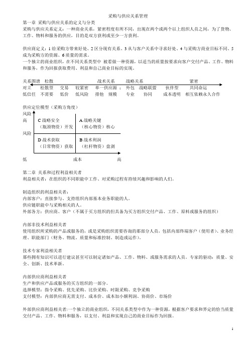 采购与供应关系管理la