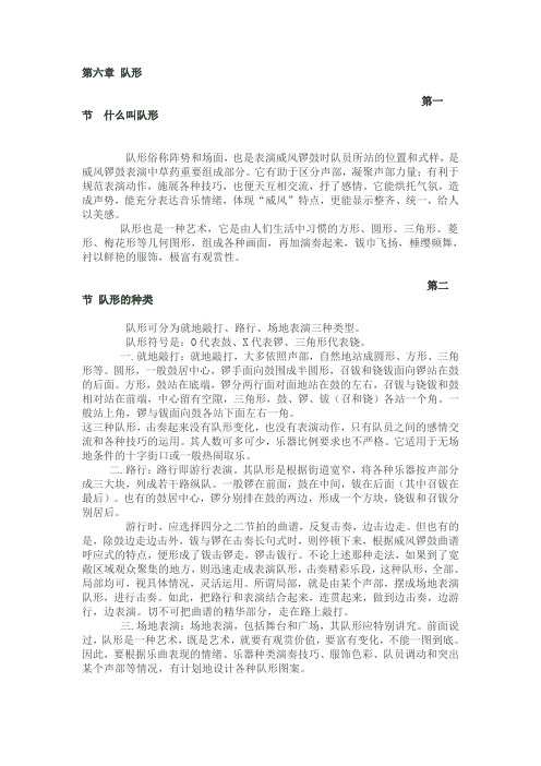 锣鼓队形6