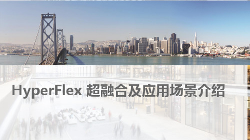 HyperFlex超融合及应用场景介绍