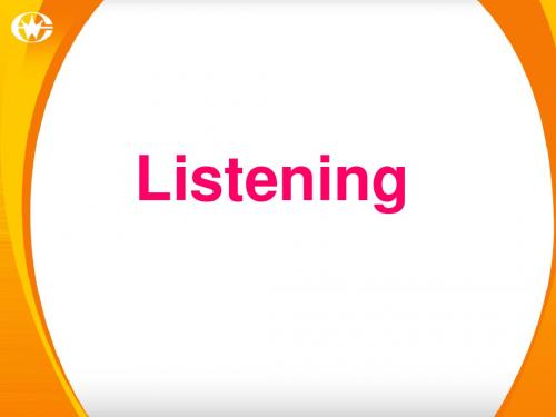 2015年人教版高中英语 Listening课件
