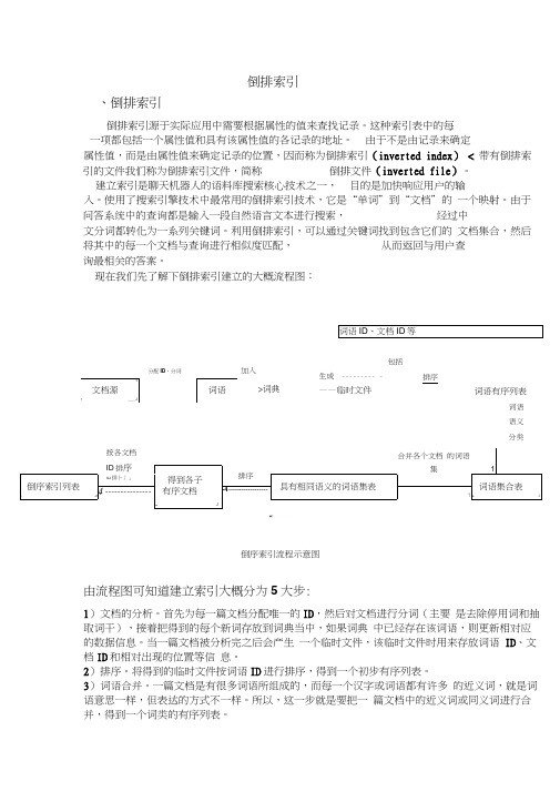 基于java的倒排索引