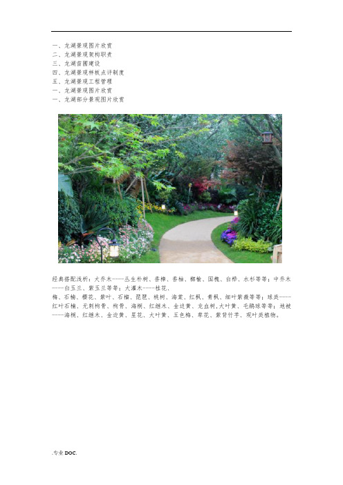 龙湖景观标准一
