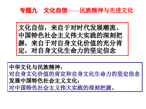 专题九文化自信课件