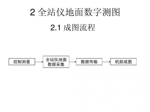 测绘数据处理与数字成图_第二章 全站仪地面数字测图