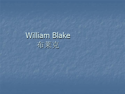 William Blake--London