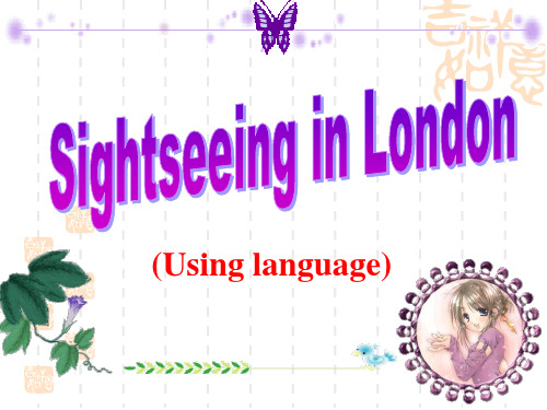 人教版高二英语必修5 unit2 The United Kingdom Using_language