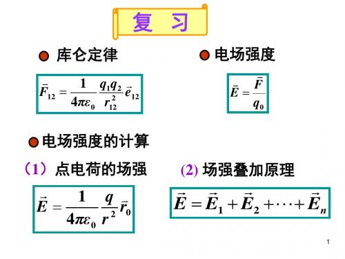 静电场的高斯定理