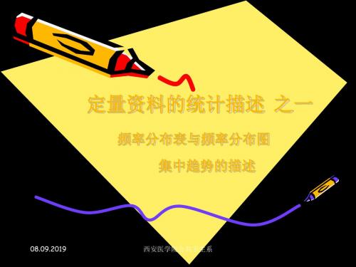 雷静卫生统计学-第二章 定量资料的统计描述一 24页PPT文档