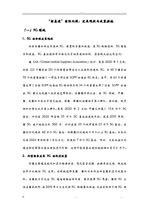 “新基建”国内外现状：发展现状与政策措施