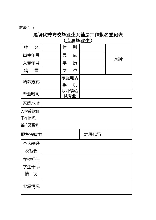 选调生