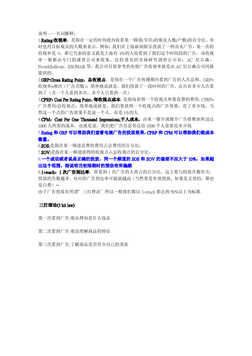 媒介术语
