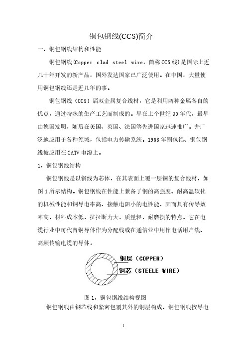 铜包钢线(CCS)简介