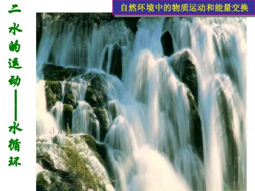 中图版水循环(上课用)