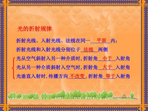新人教版《4.5光的色散》ppt课件最新修改