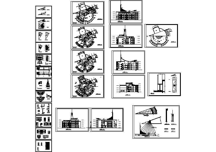 全套大型幼儿园建筑完整设计施工图